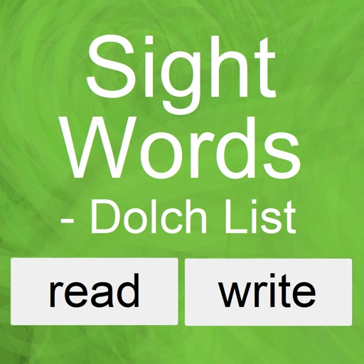 Sight Words - Dolch List iOS App
