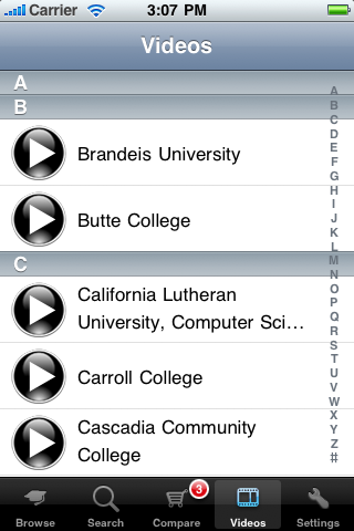 Find Colleges screenshot 2