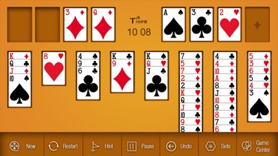 FreeCell HD for iPhone screenshot1