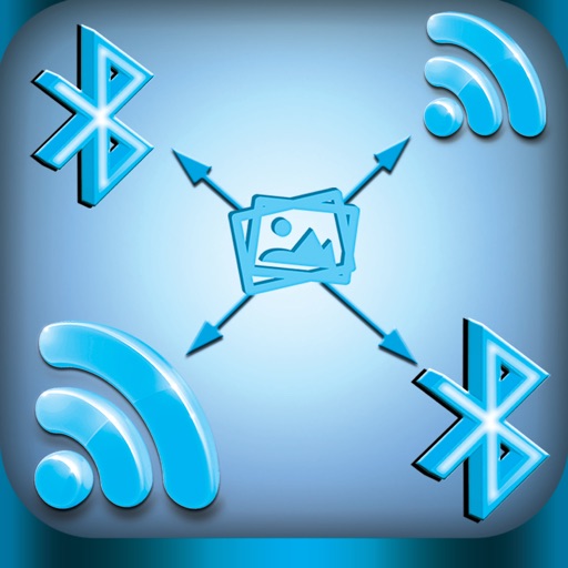Wireless Photo Transfer - WiFi & Bluetooth Photo Share iOS App