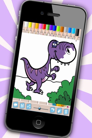 Dinosaurs Coloring Pages Game screenshot 4