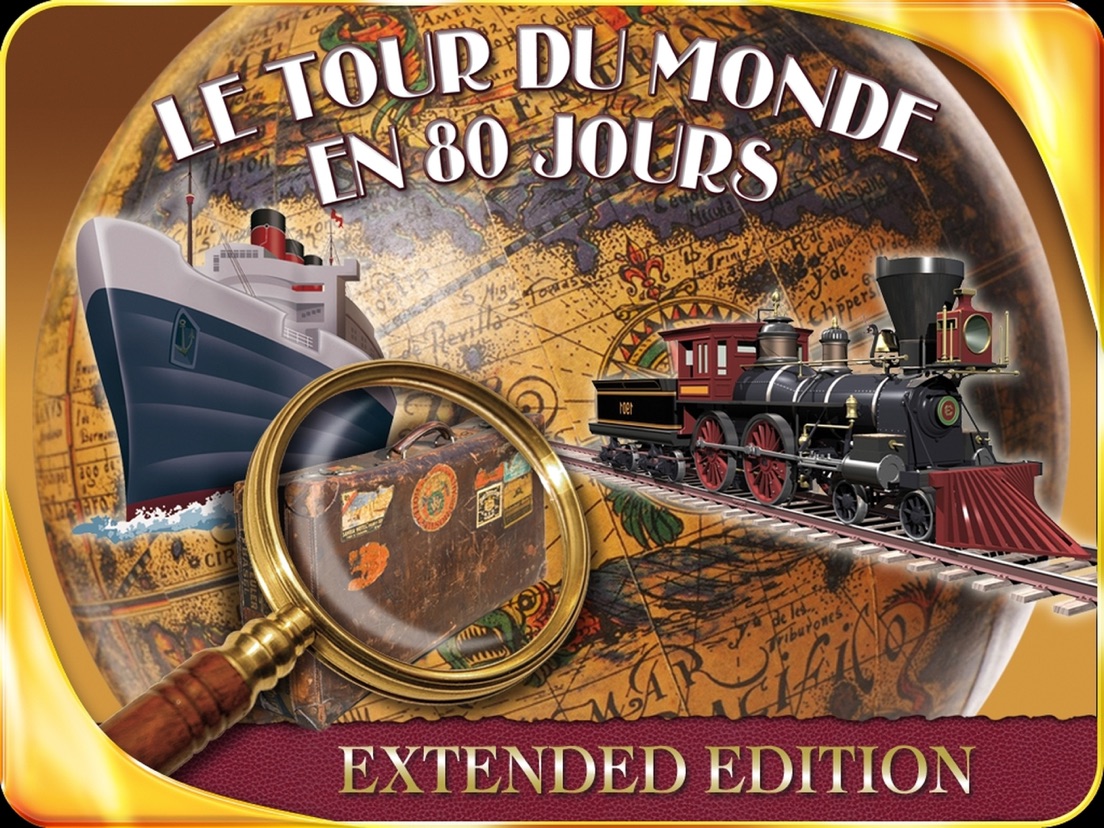 Reis om de Wereld in 80 Dagen (FULL) Extended Edition App voor iPhone, iPad en iPod touch Reis om de Wereld in 80 Dagen (FULL) Extended Edition App voor iPhone, iPad en iPod touch
