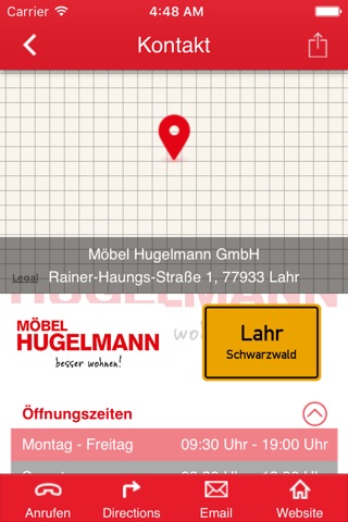 Möbel Hugelmann GmbH - Lahr screenshot 2