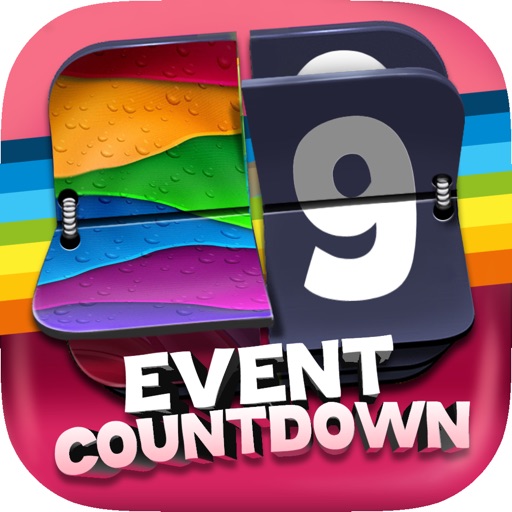 Event Countdown Fashion Wallpaper  - “ Rainbow Cute ” Pro