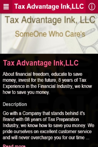 Tax Advantage Ink,LLC screenshot 2