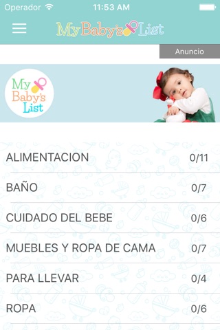 My Baby's List screenshot 3