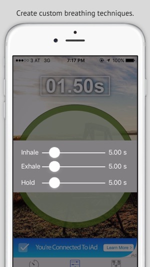 RelaXhale - Relaxing, Calming breathing exercise to reduce s(圖4)-速報App