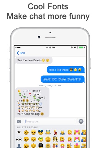 Best Emoji Keyboard - Customized with New Animated Emojis, Gif & Cool Fonts screenshot 2