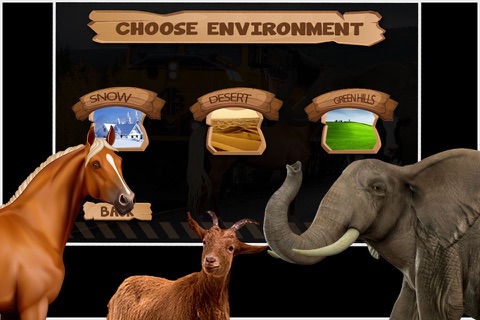 Farm Animal Transport Train 3d screenshot 2