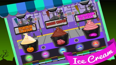 How to cancel & delete Zombie Ice Cream Factory Simulator - Learn how to make frozen snow cone,frosty icee popsicle and pops for zombies in this kitchen cooking game from iphone & ipad 4
