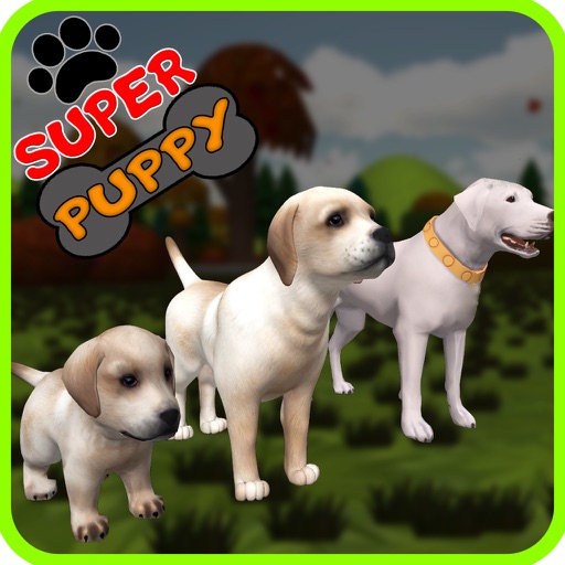 Super Puppy 3D Icon