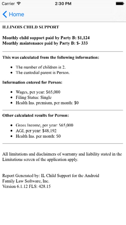 Illinois Child Support Calculator