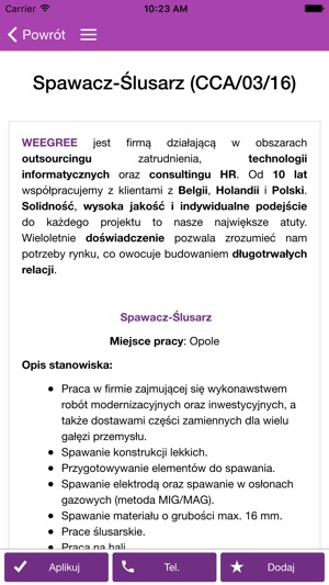 Weegree Oferty Pracy(圖1)-速報App