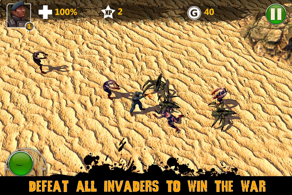 Aliens Space Battle 3D screenshot 2