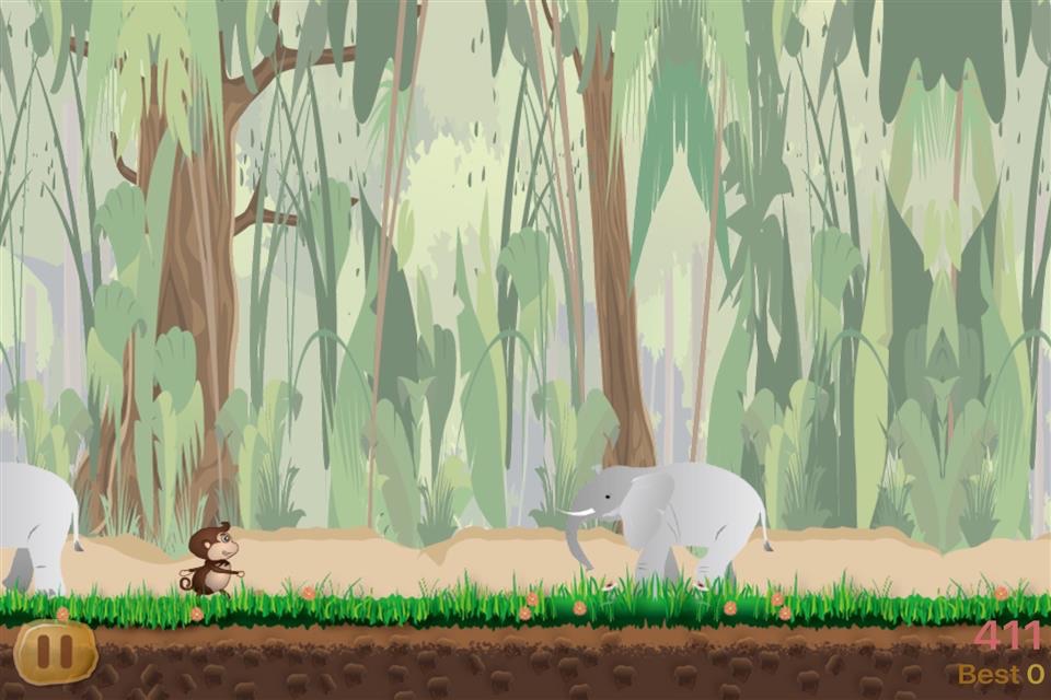 Flying Monkey - Jungle Adventure screenshot 4