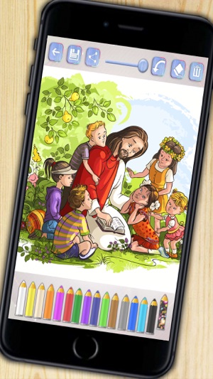 Bible coloring book to paint and color  - Premium(圖1)-速報App