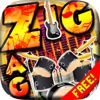 Words Zigzag : Music of Singer & a Song Hit Crossword Puzzle Games Free with Friends