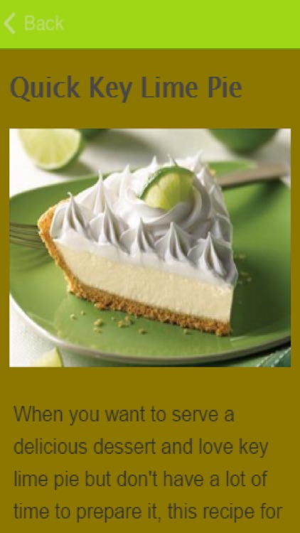 Key Lime Pie Recipes
