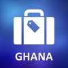 Ghana Detailed Offline Map