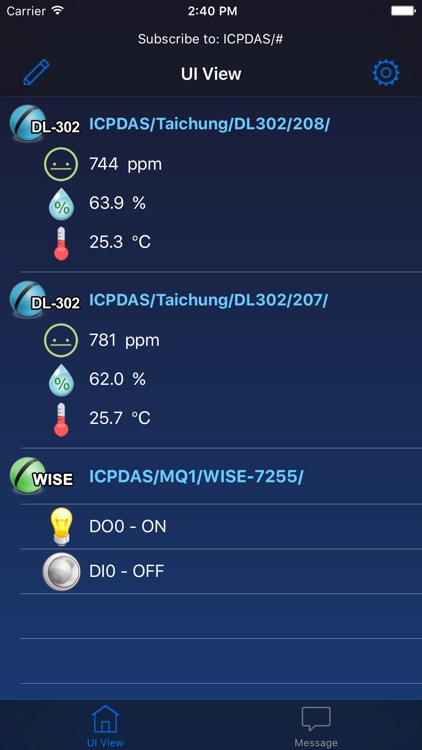 ICPDAS MQTT