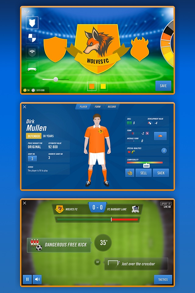 Xpert Eleven Football Manager screenshot 3