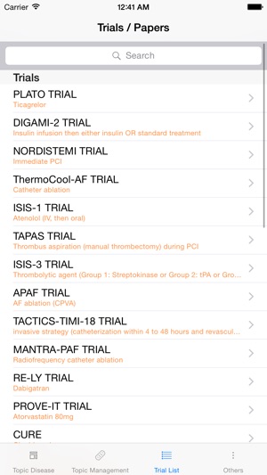 HeartEvidence Lite: Landmark trials in Cardiology(圖5)-速報App