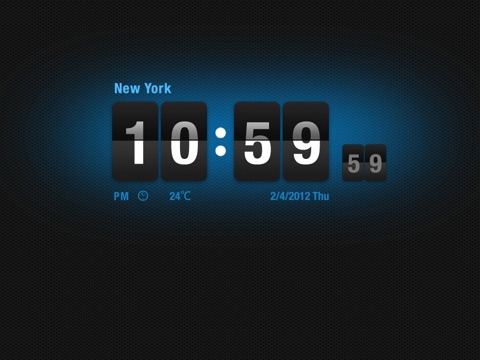Flip Clock for iPad screenshot 3