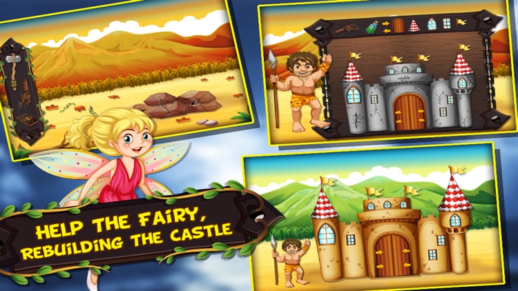 Rescue The Fairy Land Castle - Rebuild the castle with magical tools save the park & polar bear cub