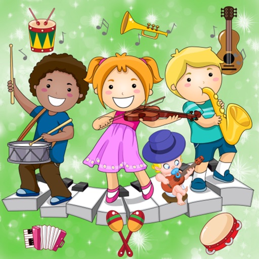 Music Games for Toddlers and Kids : discover musical instruments and their sounds ! Icon