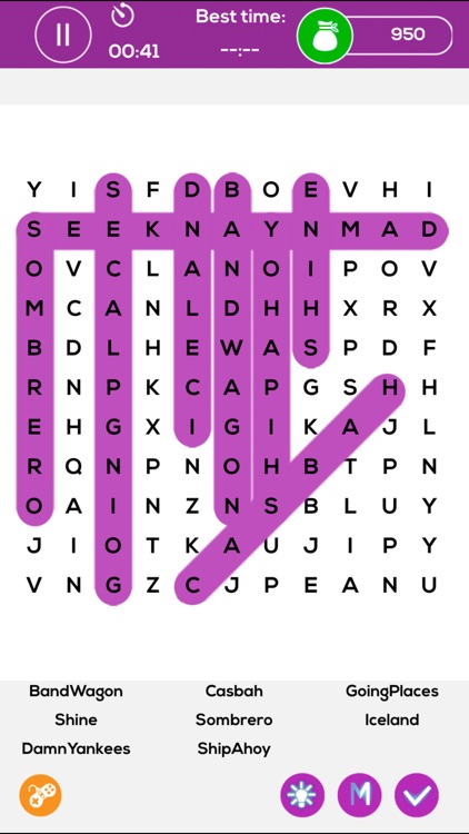 Search Movie Name Puzzles - Mega Word Search screenshot-3