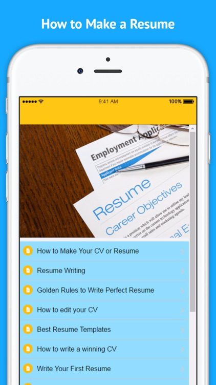 How to Make a Resume screenshot-3