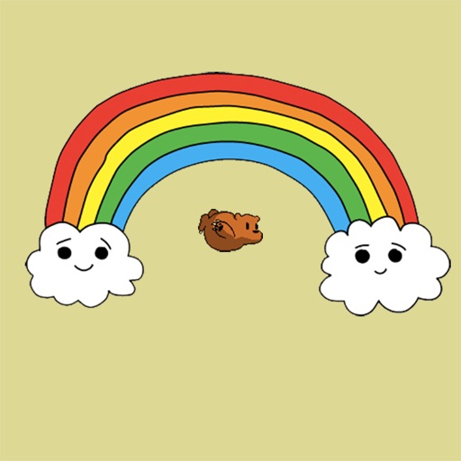 Flappy Bear - Rainbow Edition iOS App