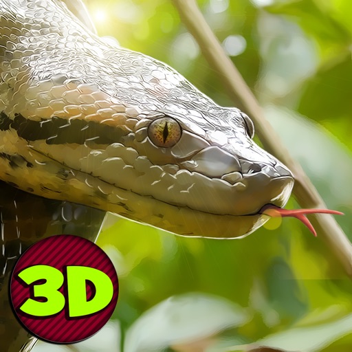 Snake Hunt Survival Simulator 3D Icon