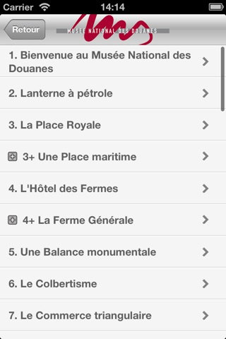 Audioguide Musée National des Douanes screenshot 2