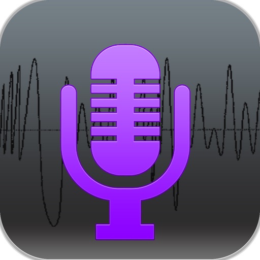 Clean Voice Recorder HD - Record Voice & Audionotes For Fun icon