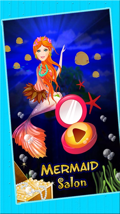 Mermaid Princess Spa Makeover Salon - An Underwater aquatic dress up & make up fairy tale game for girls screenshot-4