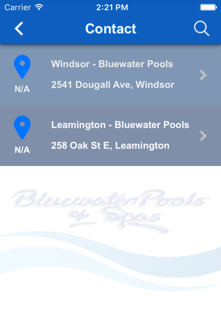 Bluewater Pools & Spas screenshot 2