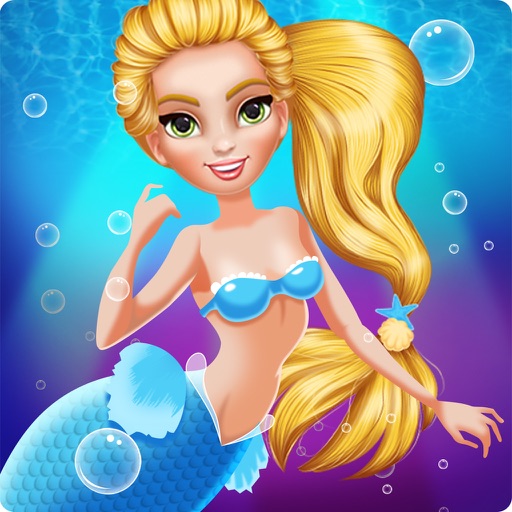 Mermaid Princess Beauty Icon