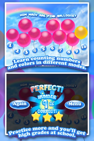 Counting Balloons and Learning Basic Colors screenshot 2