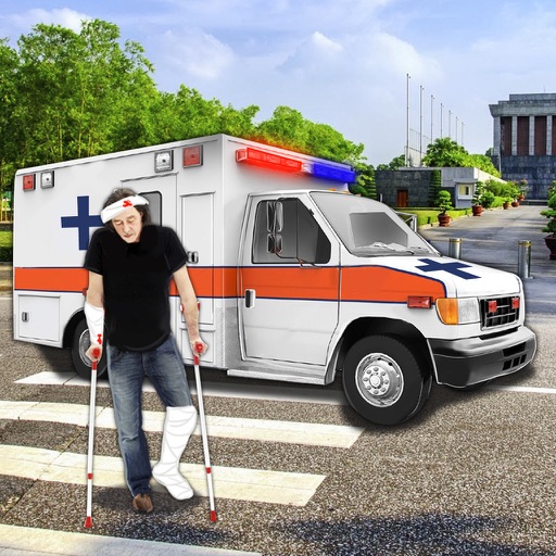 Drive Ambulance 3D Simulator Icon