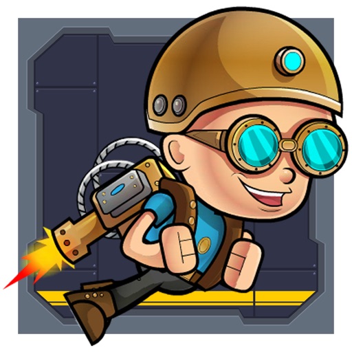Jarvis jetpack adventure - A free joyous ride of spaceman called Jarvis by John Oirdo Icon