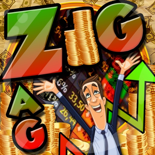 Words Zigzag : Stock Market & Shares Crossword Puzzles Pro “ Business Billionaire Edition ” icon