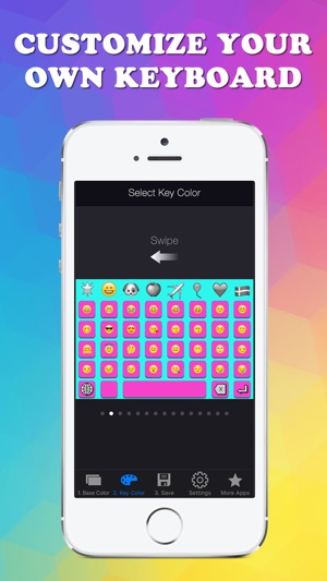 ColorMoji FREE - Text Colorful Smiley Faces(圖4)-速報App