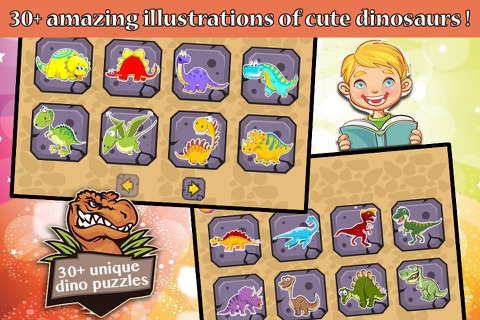 Dinosaurs Jigsaw Puzzle Games For Kids screenshot 3