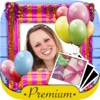 Create birthday cards and design birthday postcards to wish a happy birthday - Premium