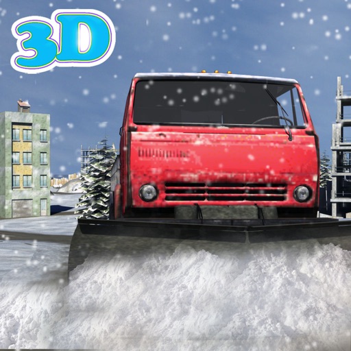 Snow Plow Truck Driver 3d simulator game Icon