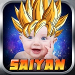 Super Saiyan Sticker Camera - Cartoon  Manga Photo Booth for Hair Goku