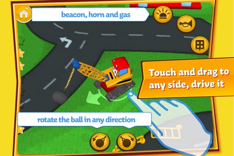 Mika "Boom" Spin - wrecking ball bulldozer for kids screenshot 2