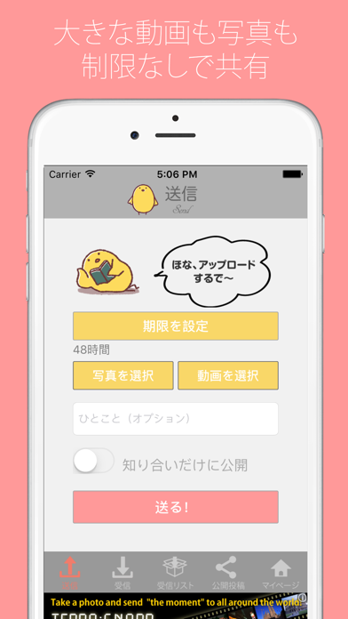 ひよこ便 -動画や写真を無料ダウンロードするアプリ-のおすすめ画像2