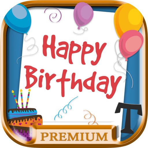Create birthday cards - Premium icon